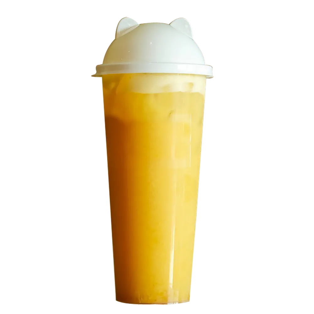 Mango Milk Tea at Rocky Fry，a Fast-Food Spot in Savannah